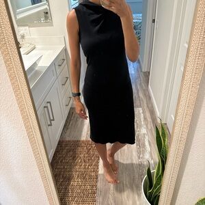 Elegant Black Sleeveless Dress